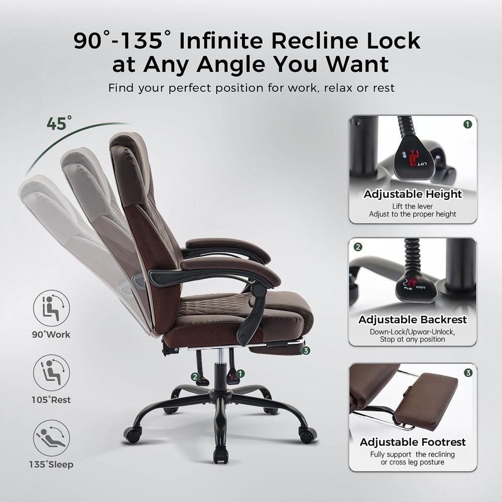 Krzesło biurowe, Krzesło biuro – Office Furniture Ergonomic recenzja i cena