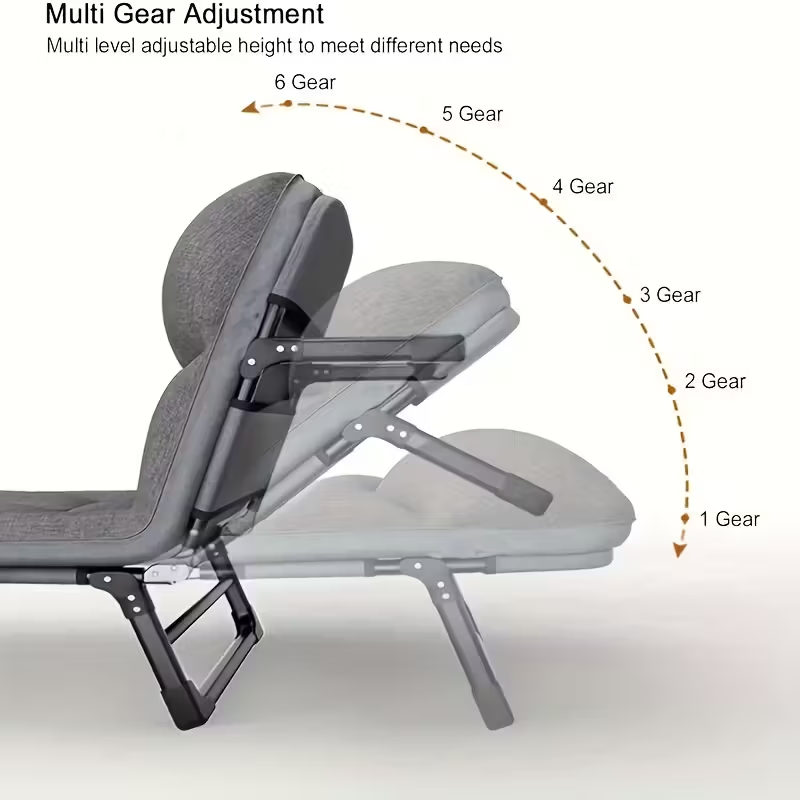 Przenośny składany leżak-recli – Office Furniture Ergonomic recenzja i cena