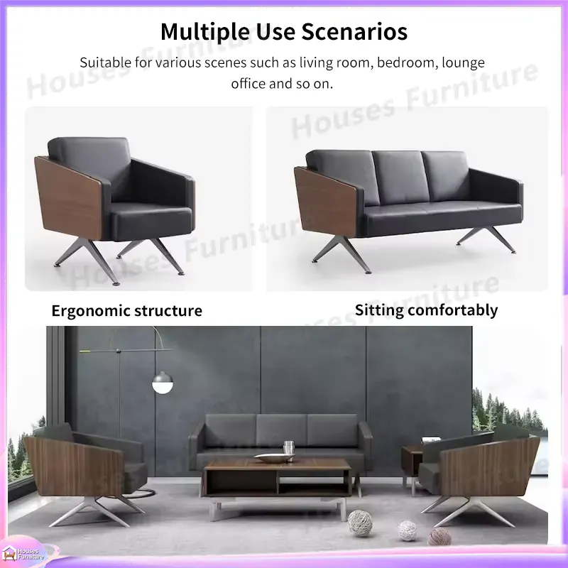 Nowoczesna 3-osobowa sofa biur – Office Furniture Custom recenzja i cena