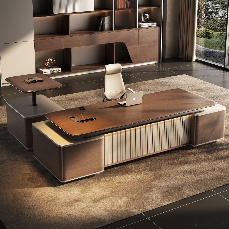 Biurko prezesa w stylu Bliskie – Office Furniture Custom recenzja i cena
