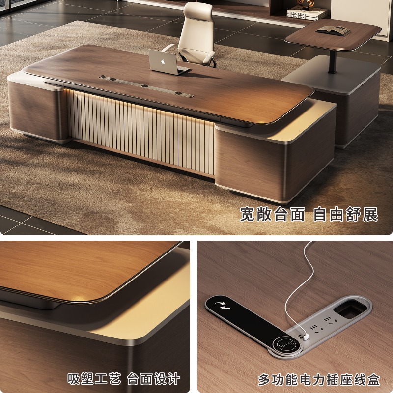 Biurko prezesa w stylu Bliskie – Office Furniture Custom recenzja i cena