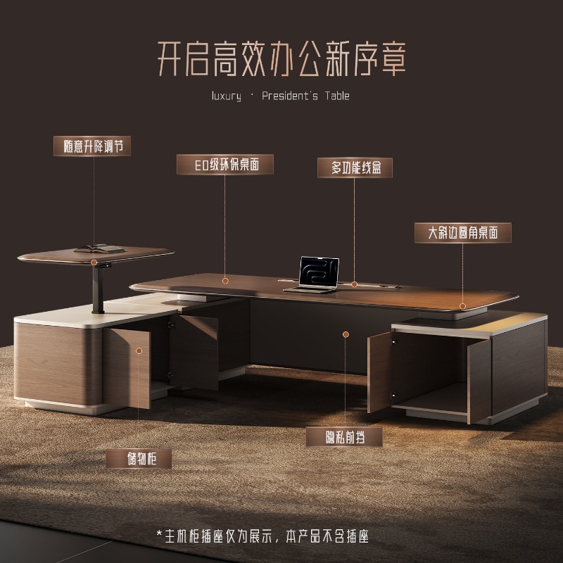 Biurko prezesa w stylu Bliskie – Office Furniture Custom recenzja i cena