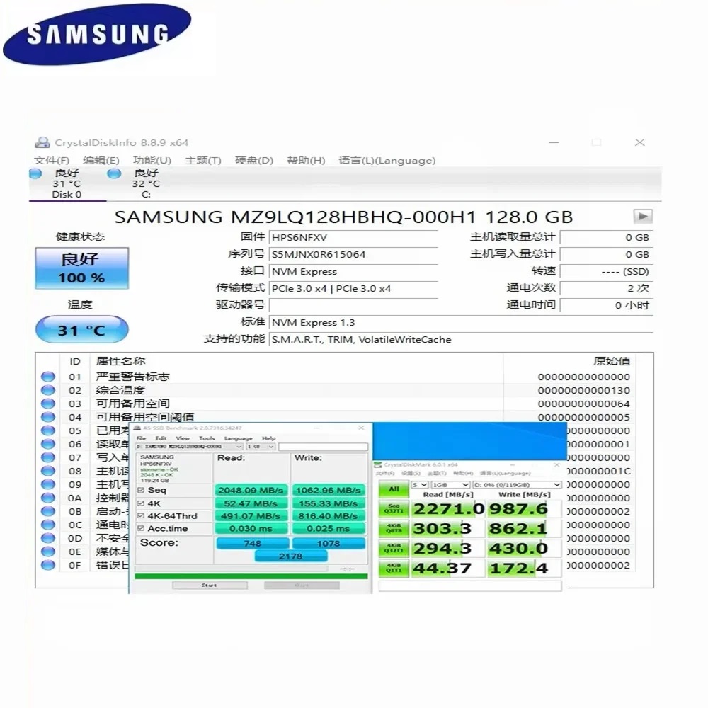 SAMSUNG PM991a PM991 SSD Wewnę – Work Office Furniture recenzja i cena