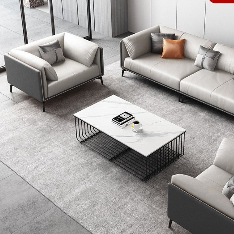 Sofy biurowe ze skóry bydlęcej – Office Furniture Luxury recenzja i cena