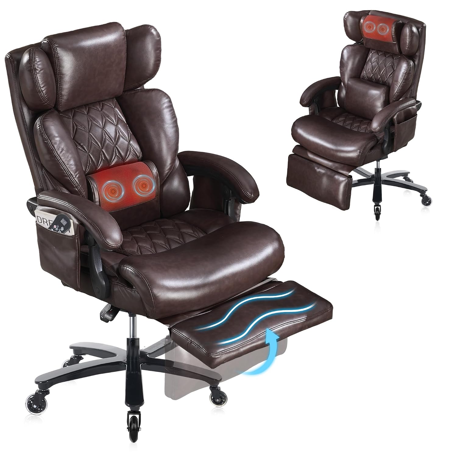 Duże i wysokie ergonomiczne kr – Office Furniture Custom recenzja i cena
