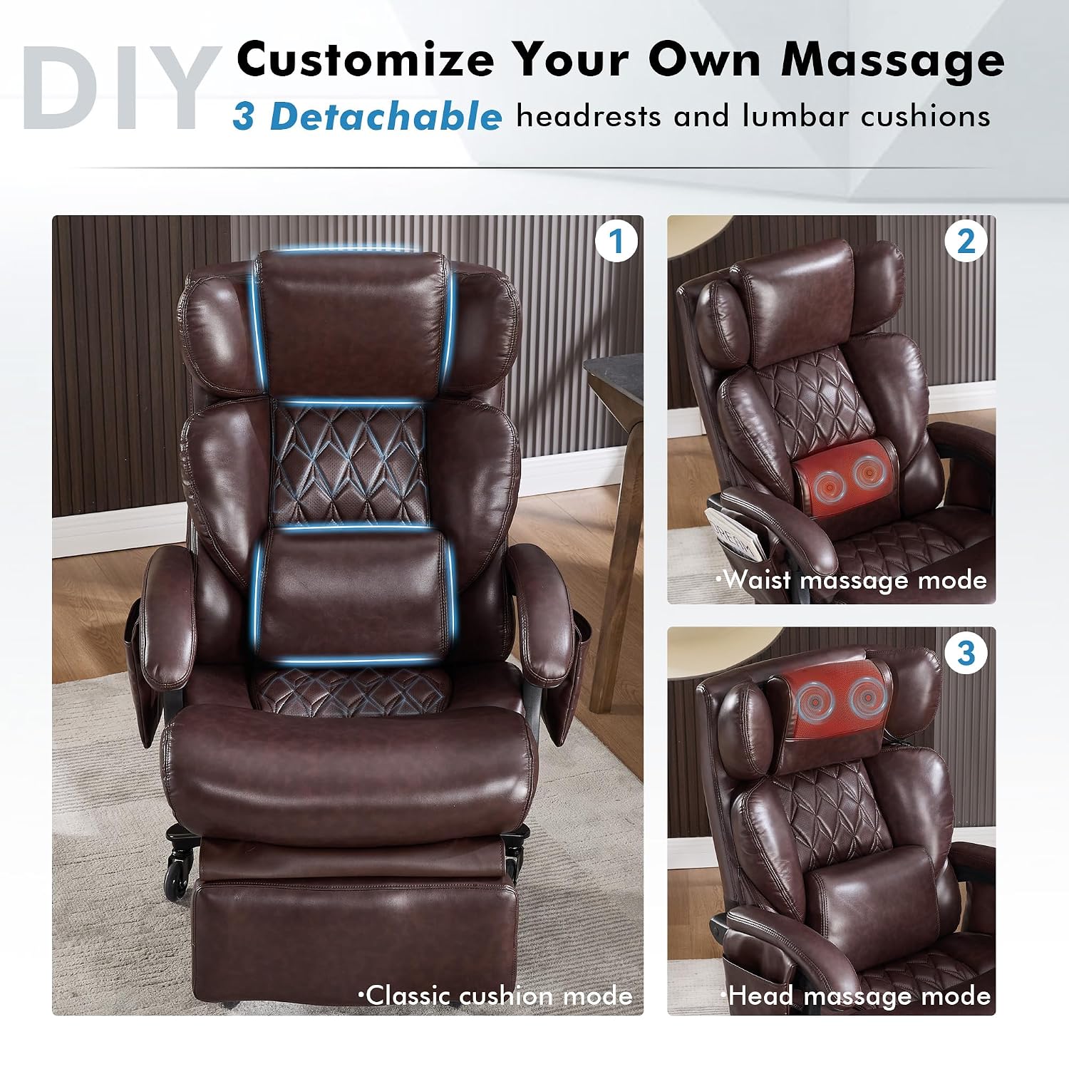 Duże i wysokie ergonomiczne kr – Office Furniture Custom recenzja i cena